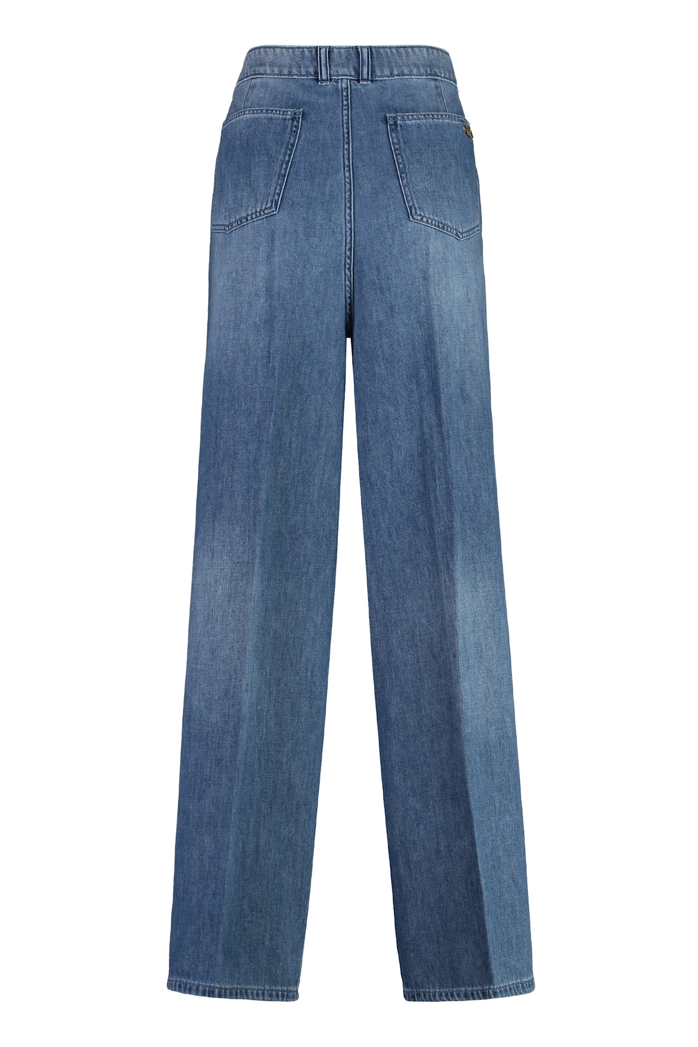 Michael Michael Kors Wide-leg Jeans In Denim