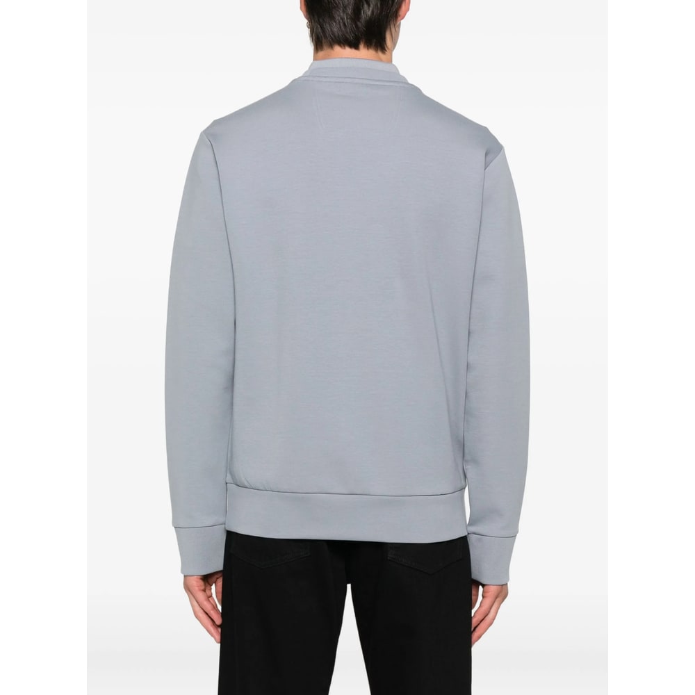 Hugo Boss Boss Sweatshirt With Logo In Gray