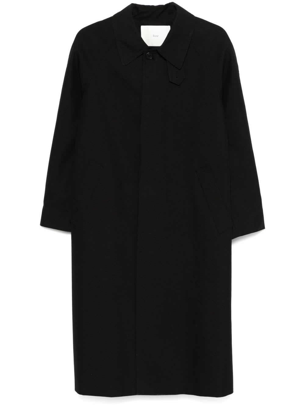 Dunst Cotton Coat In Black