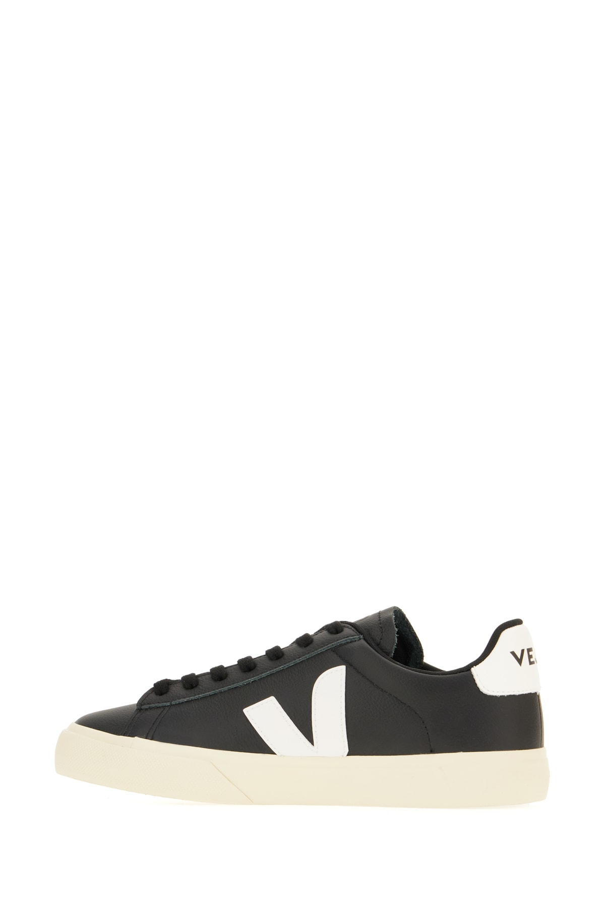 Veja Black Leather Campo Sneakers In Multi
