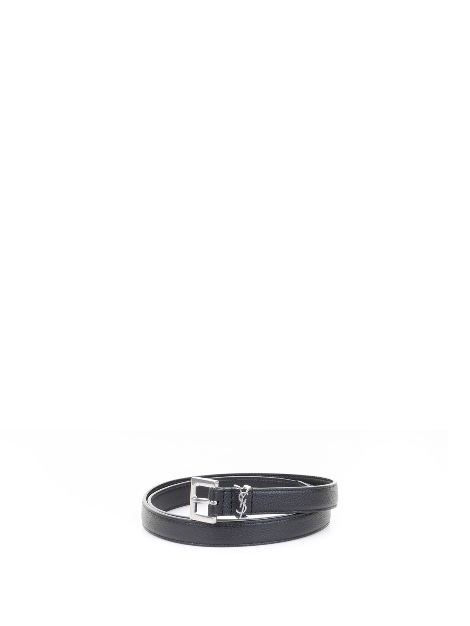 Saint Laurent Belts Black