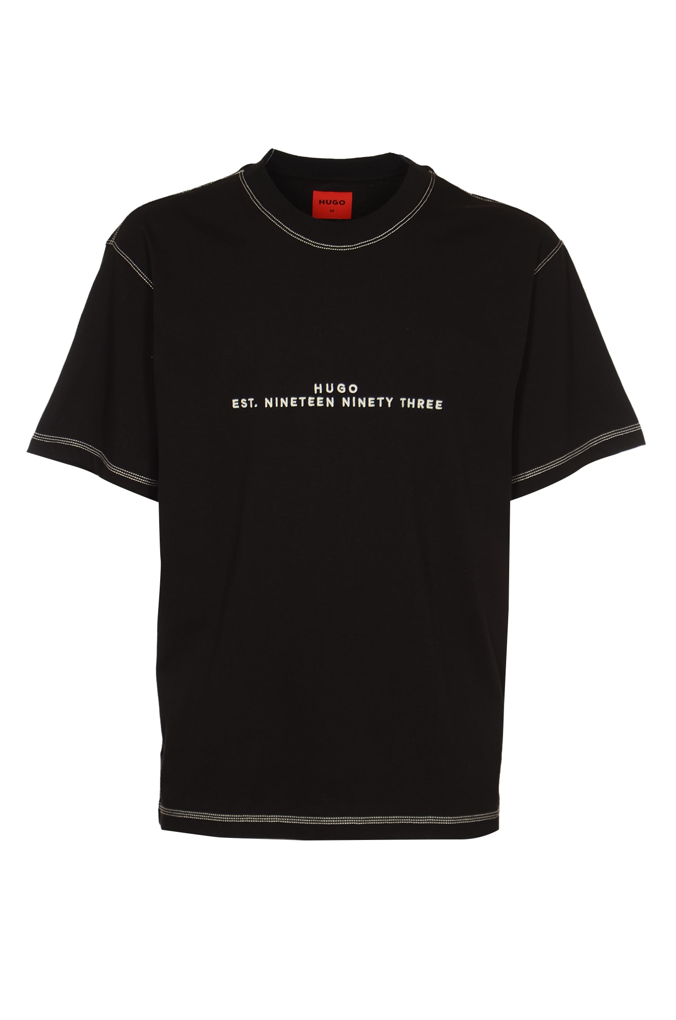 Shop Hugo Boss Nineteen Ninety Three T-shirt In Black