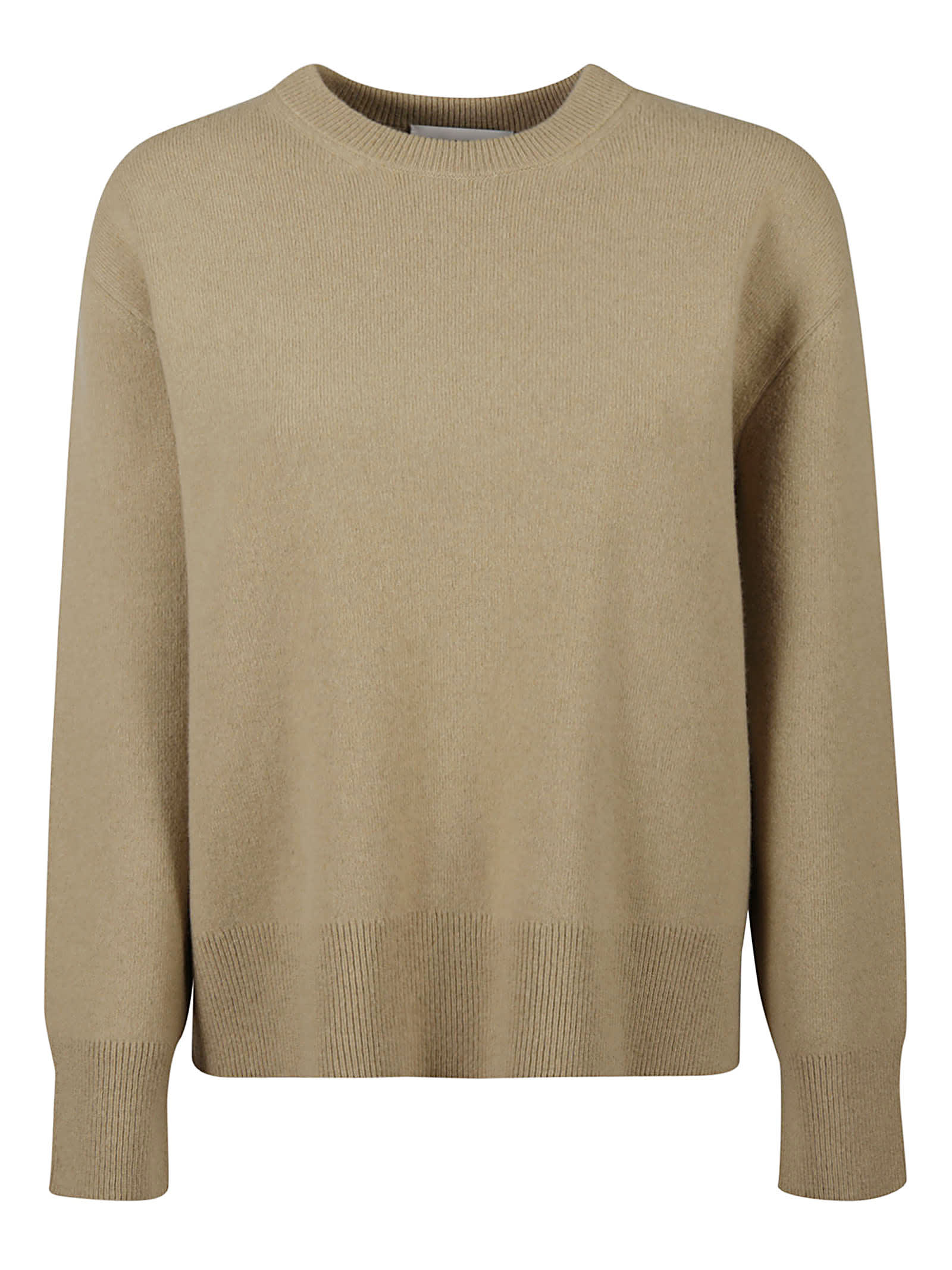 Lanvin Pearl Embellished Ribbed Sweater