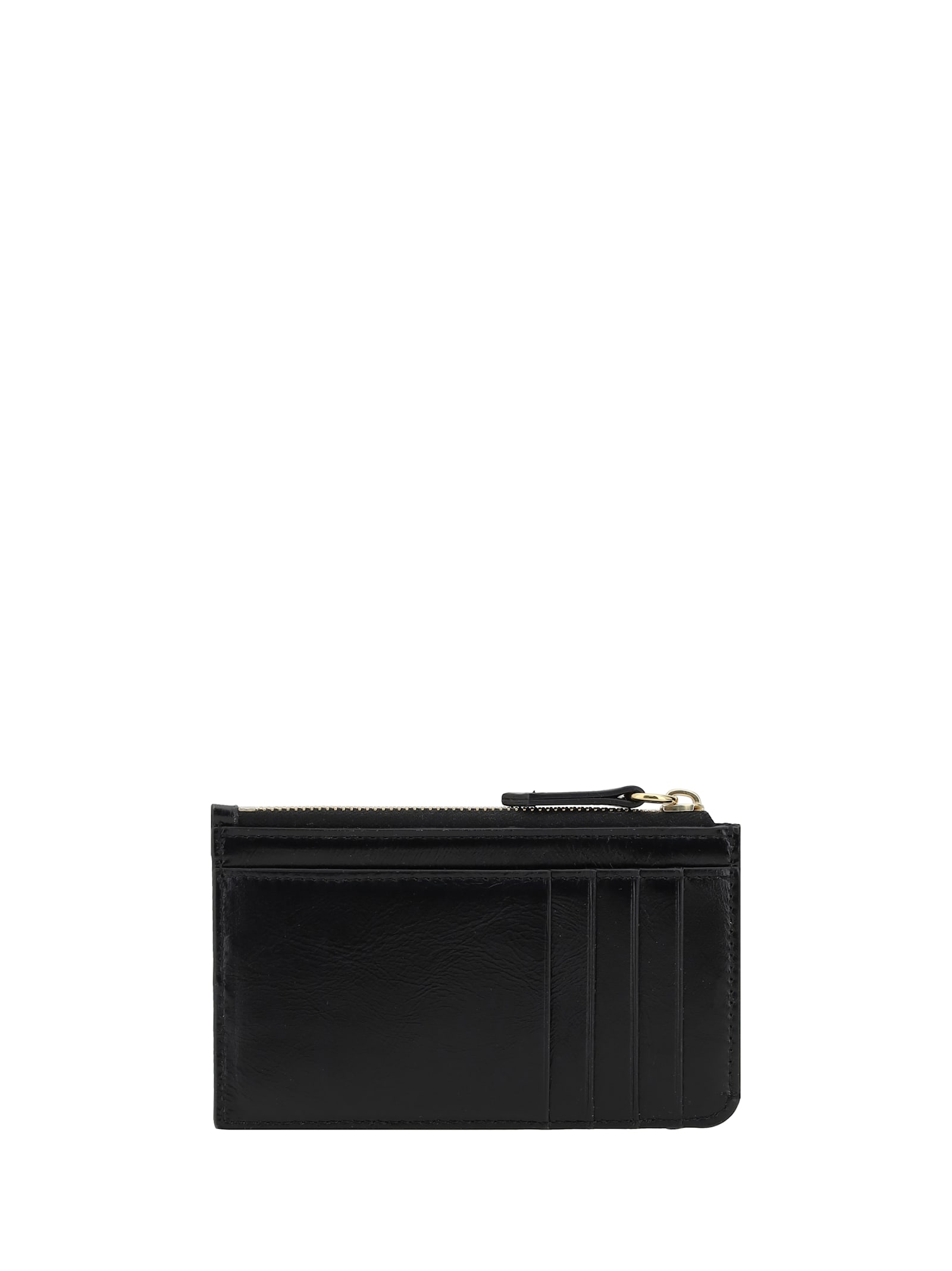 Chloé Logoed Card Holder In Black
