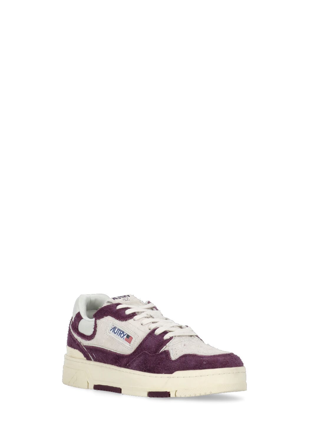 Shop Autry Low Man Sneakers In Purple