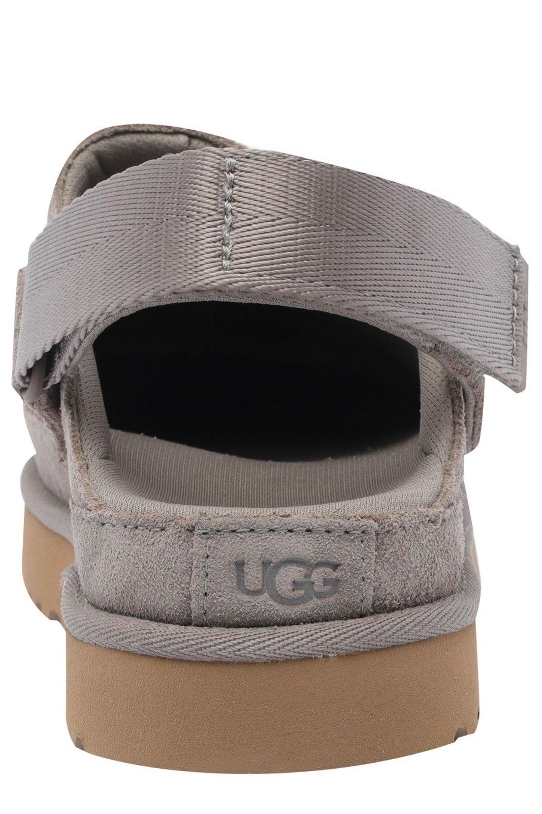 Ugg Goldenstar Slip-on Clogs In Gray
