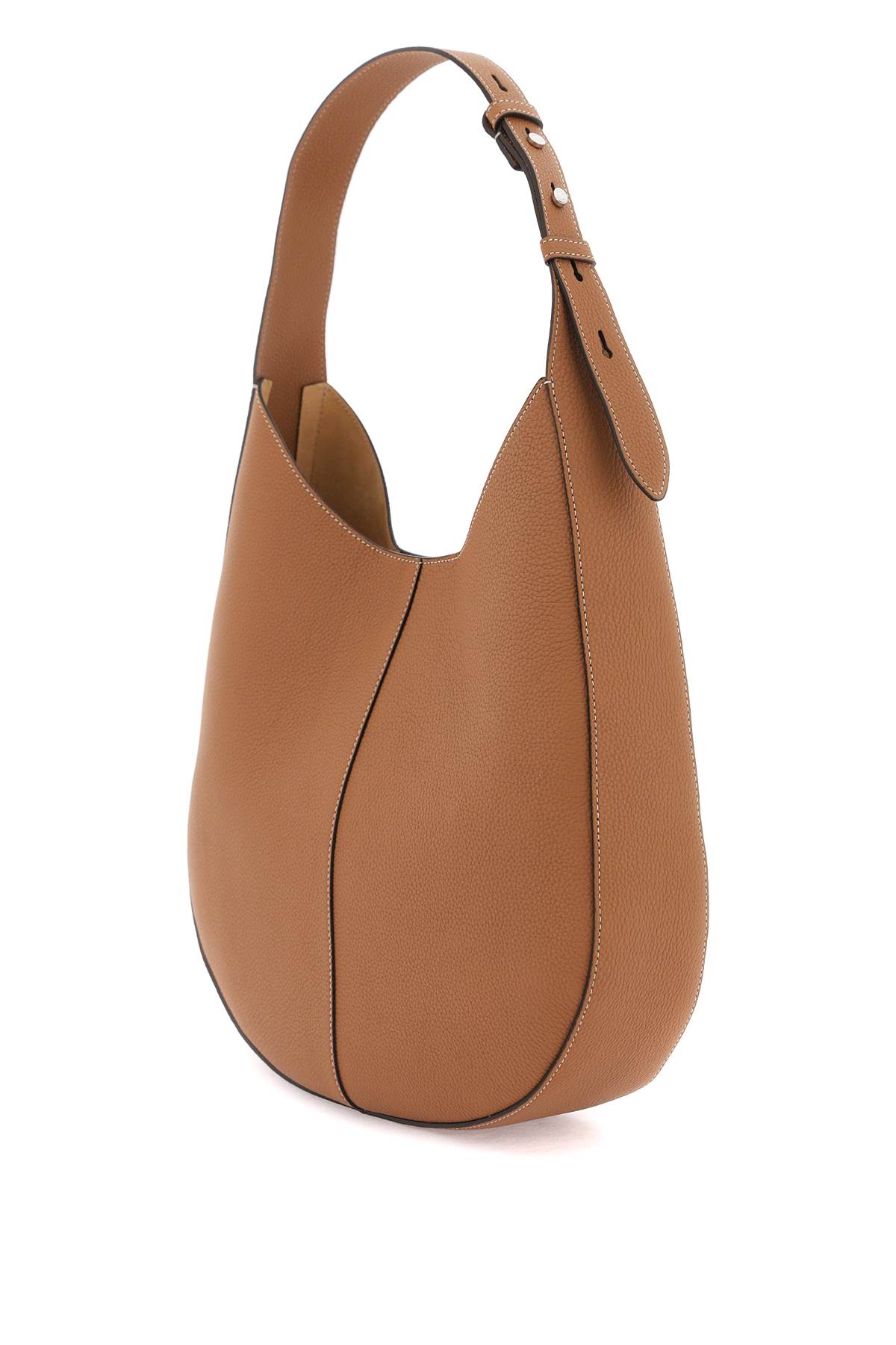 Shop Tod's Hobo Shoulder Bag In Kenia Scuro (brown)
