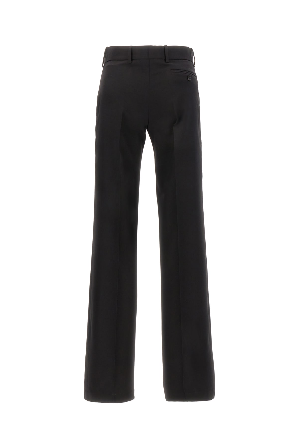 Shop Quira Black Wool Pant In Q0009