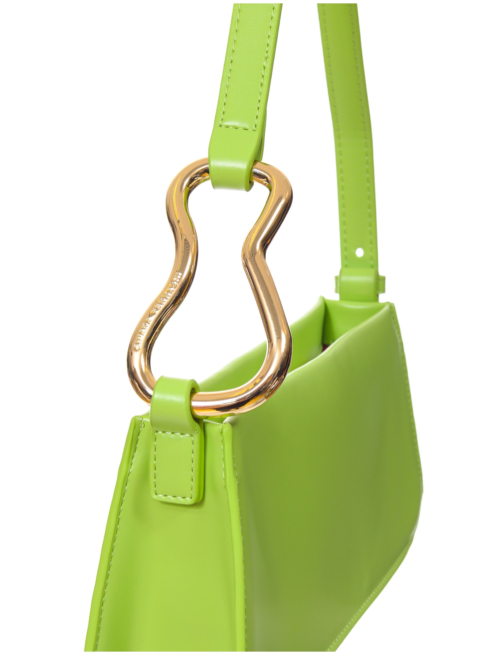 Shop Chiara Ferragni Green Handbag