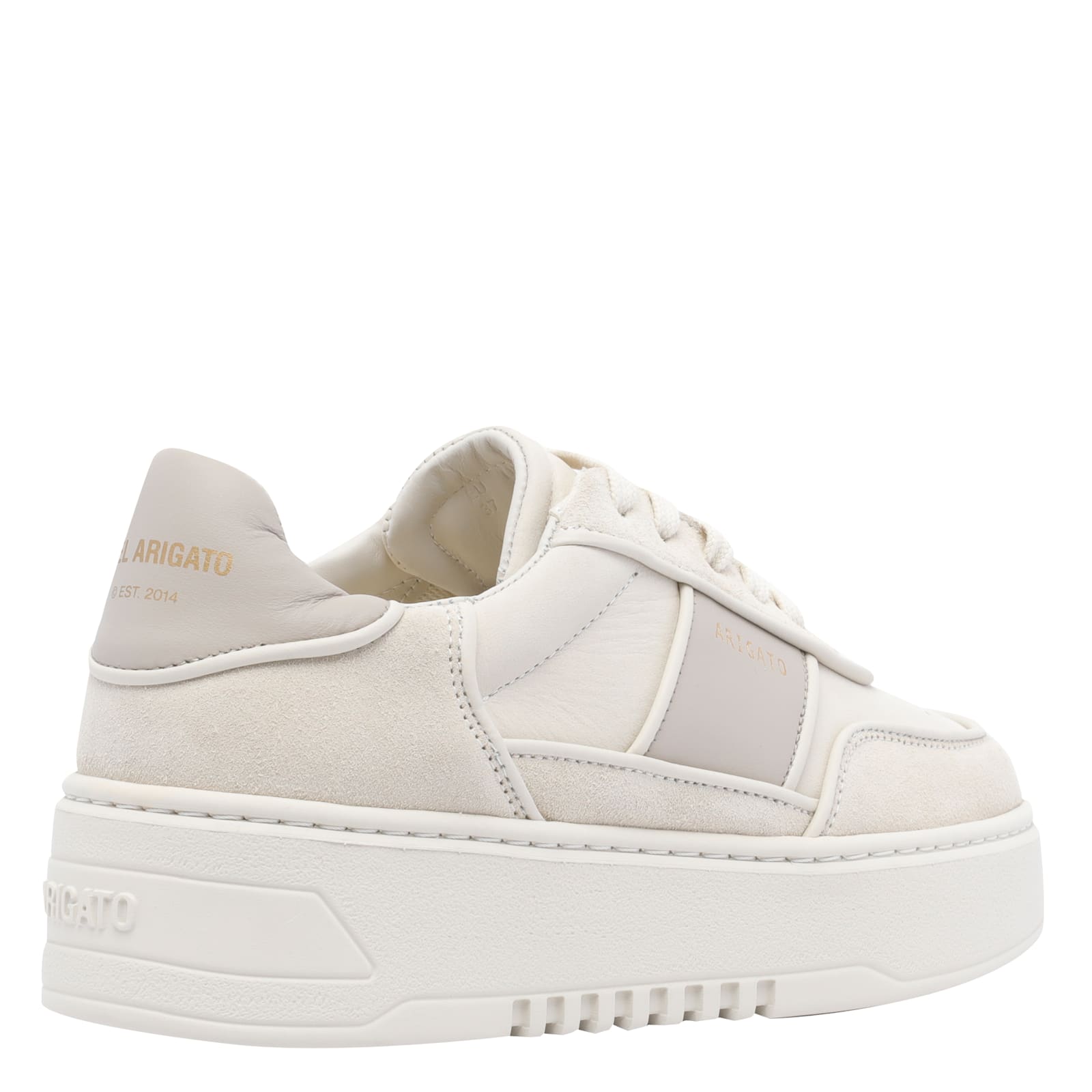 Axel Arigato Orbit Piping Sneakers In White
