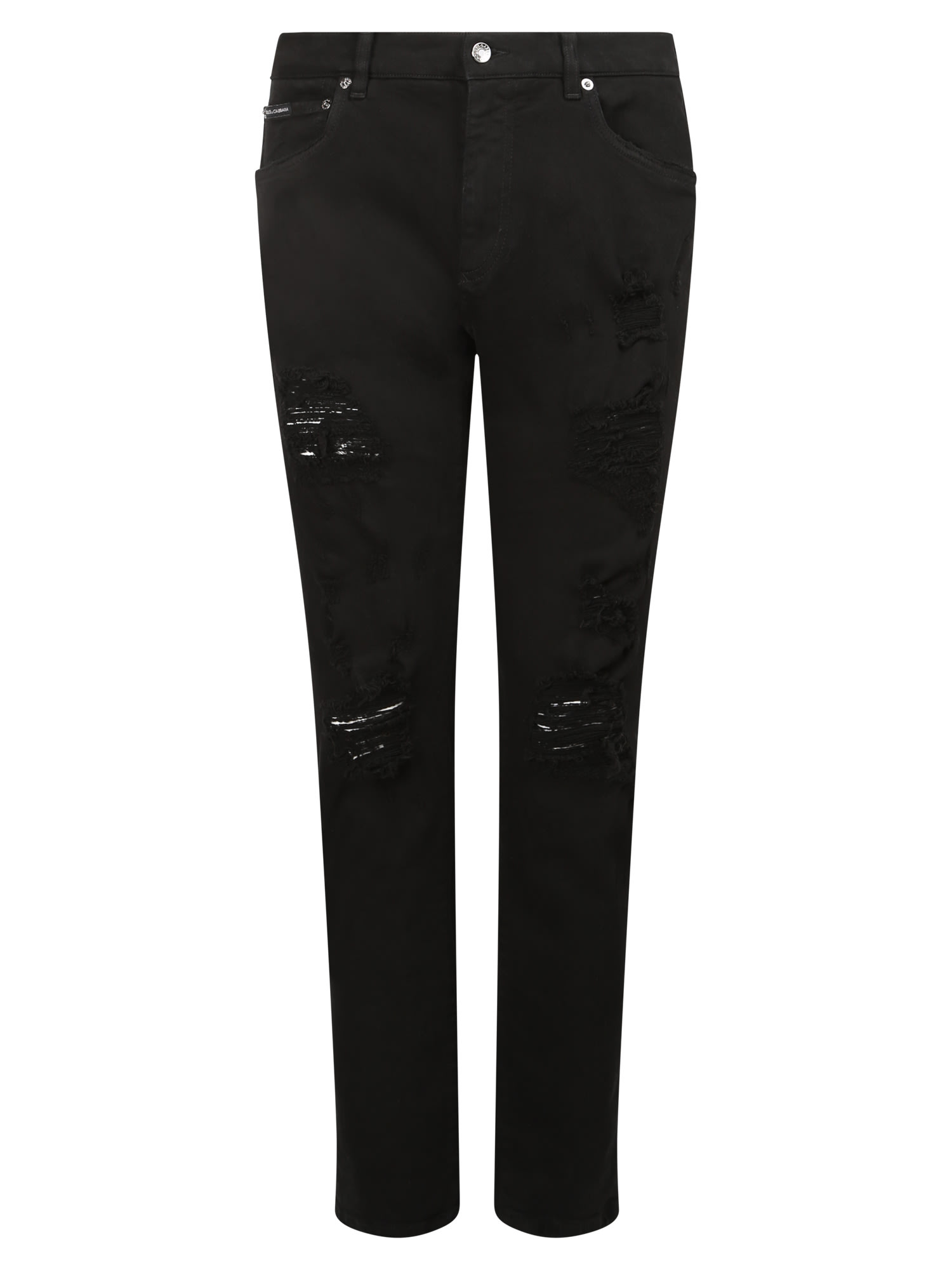 Dolce & Gabbana Distressed-effect Skinny Jeans