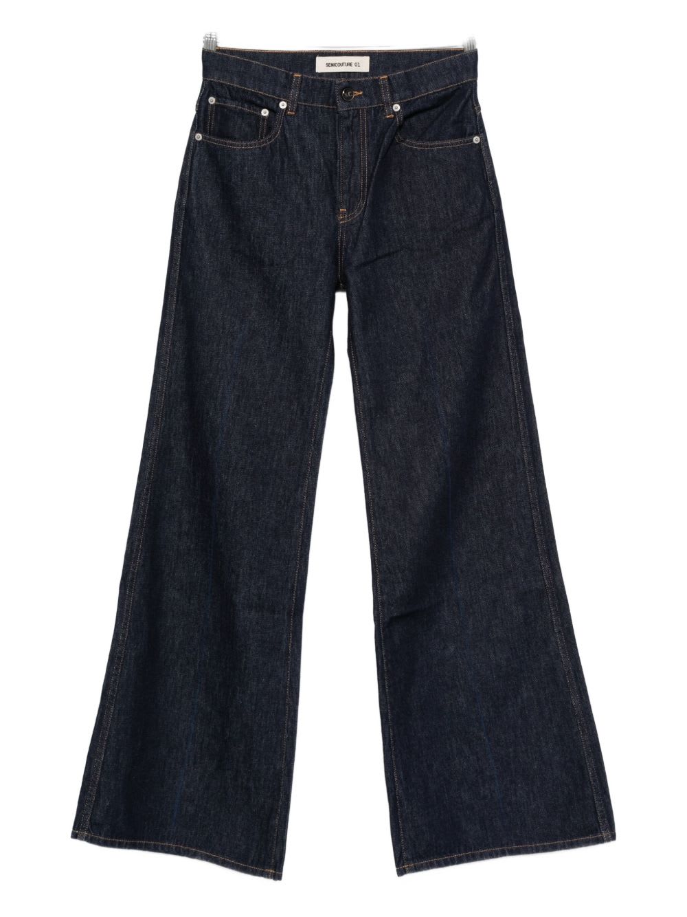 SEMICOUTURE DENIM COTTON JEANS