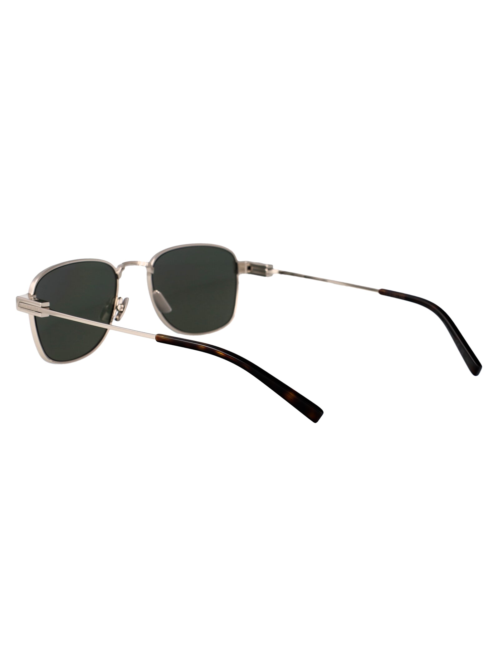 Saint Laurent Sl 741 Sunglasses In Silver-silver-grey