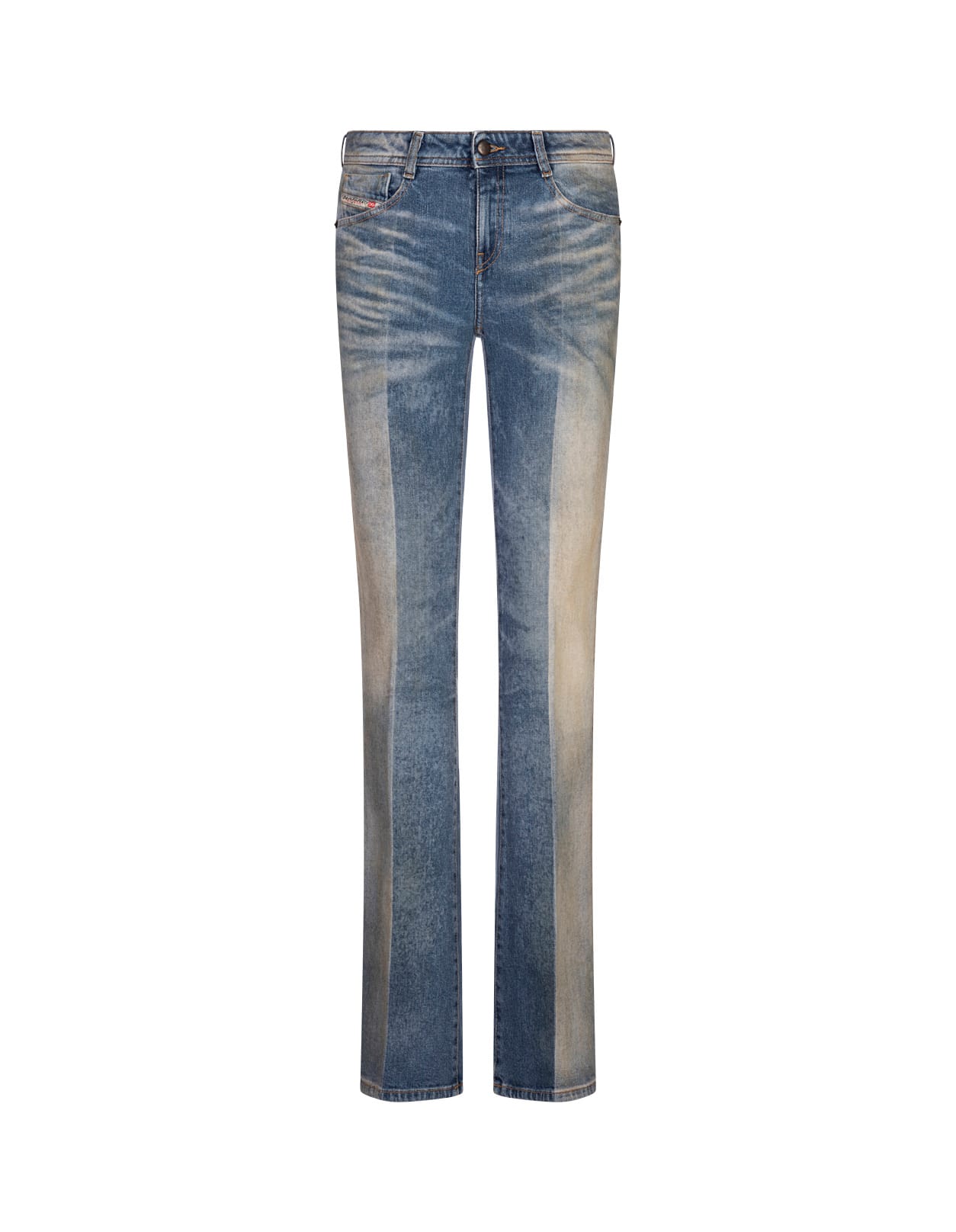 Shop Diesel Bootcut And Flare Jeans 1969 D-ebbey 007w8 In Blue