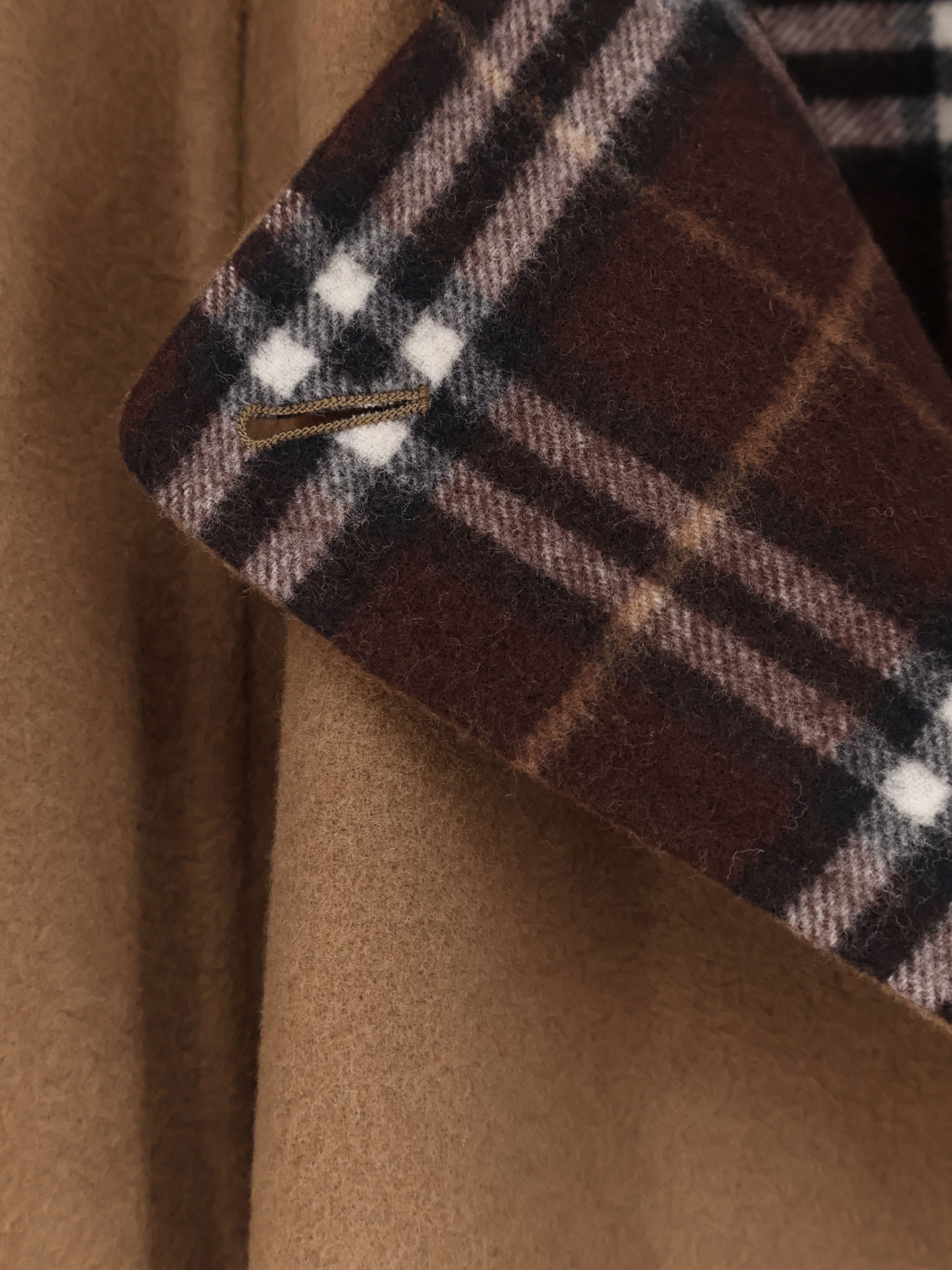 Burberry Women Belmont Virgin Wool Cape In Brown