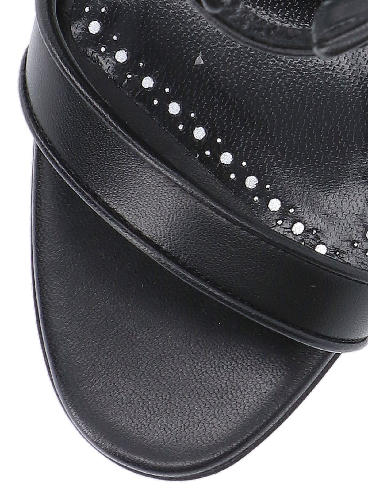 Shop Manolo Blahnik Pollux Sandals In Black