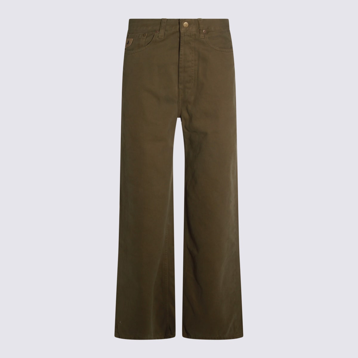 Milatary Denim Cotton Jeans
