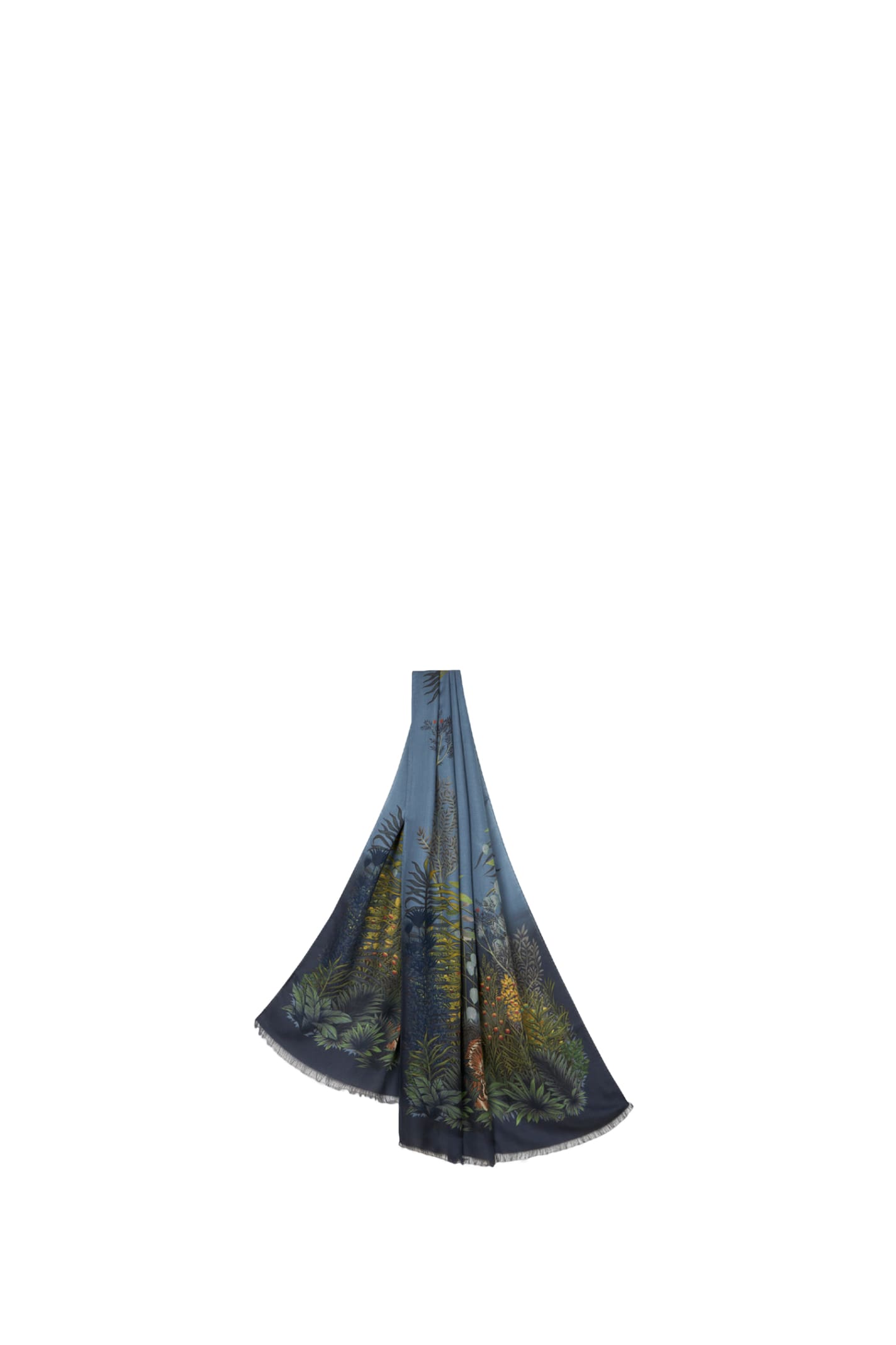 Shop Etro Scarves In Clear Blue