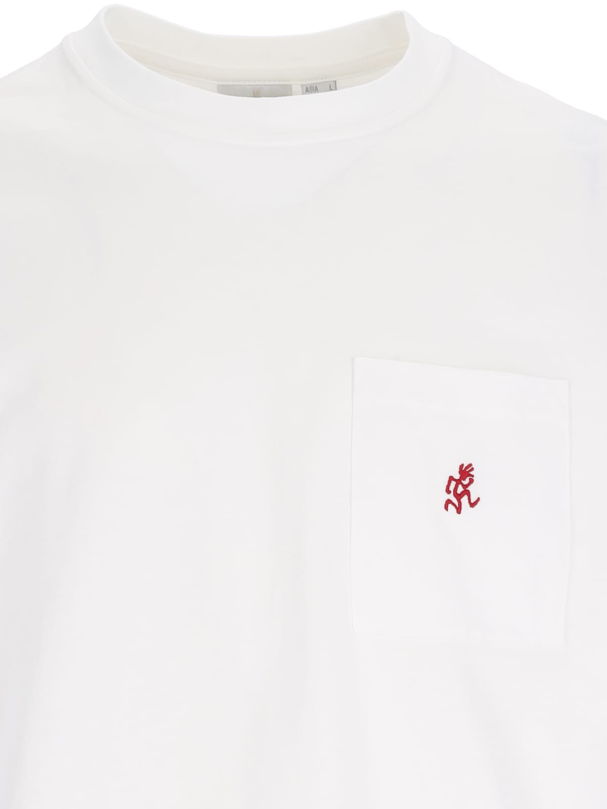Shop Gramicci Logo T-shirt In White