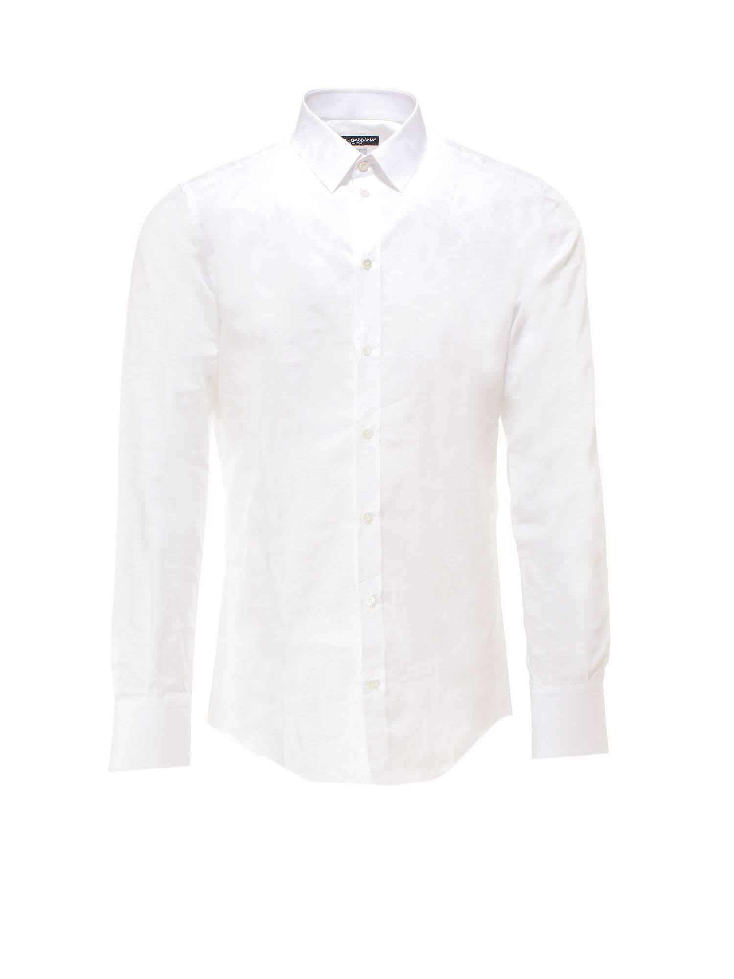 Dolce & Gabbana Martini Shirt In White
