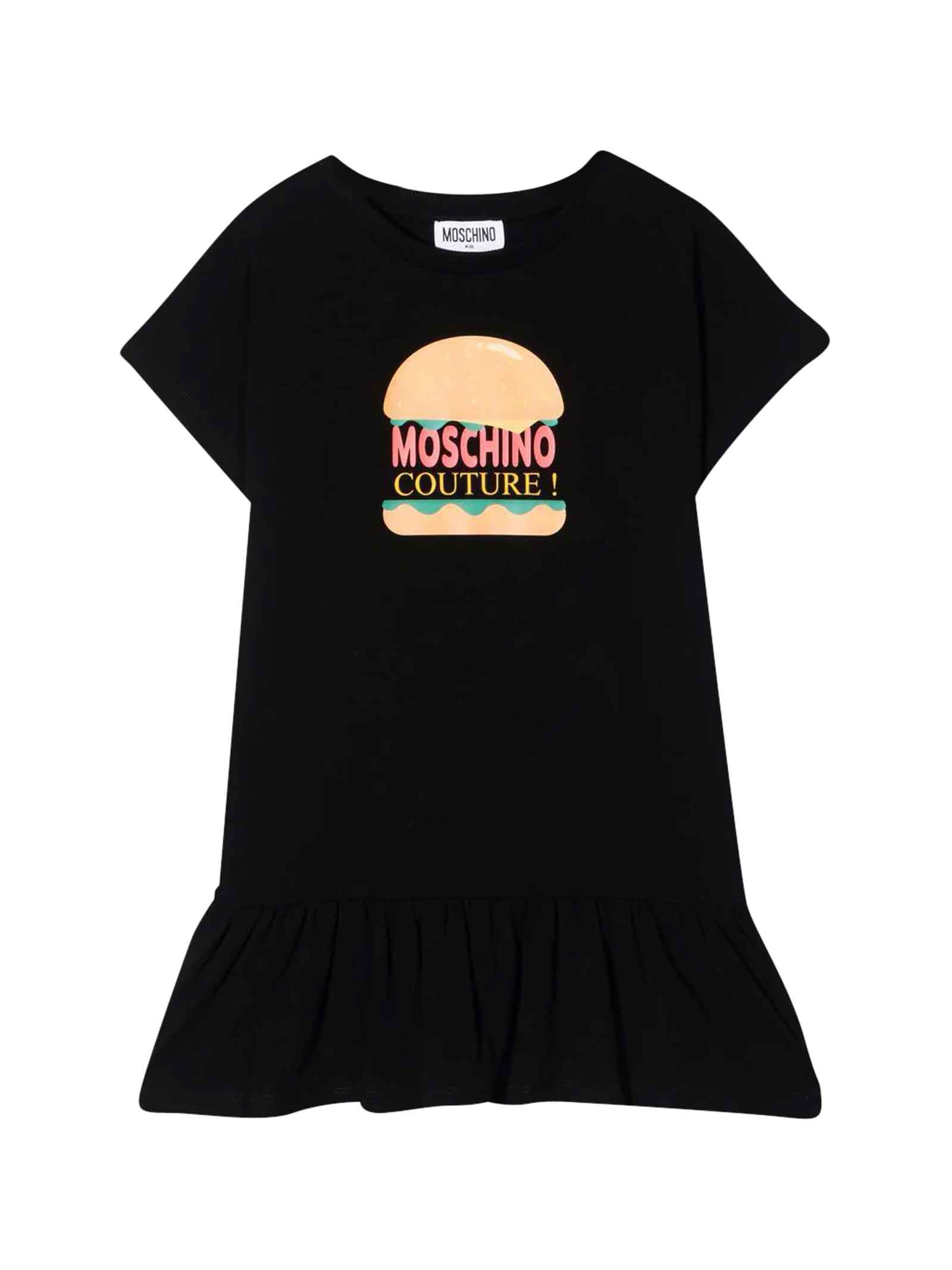 Moschino Girl Black Dress