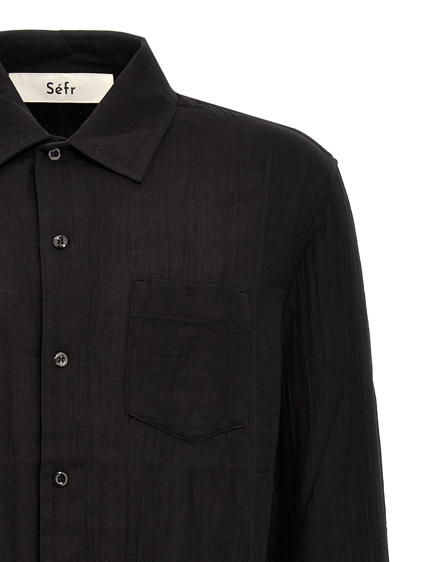 Séfr Sefr Leo Shirt In Black