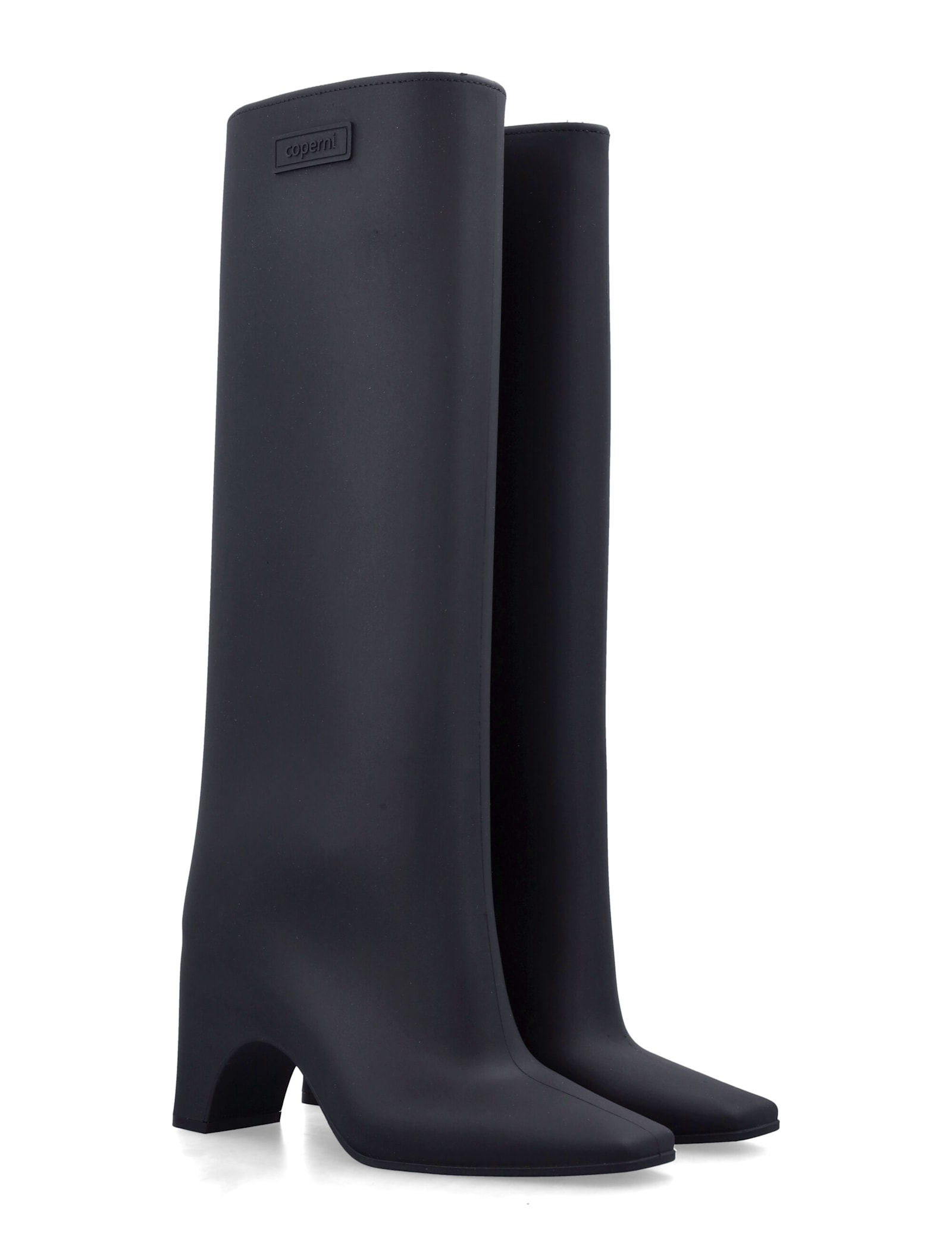 Coperni Rubber Bridge Boots In Black