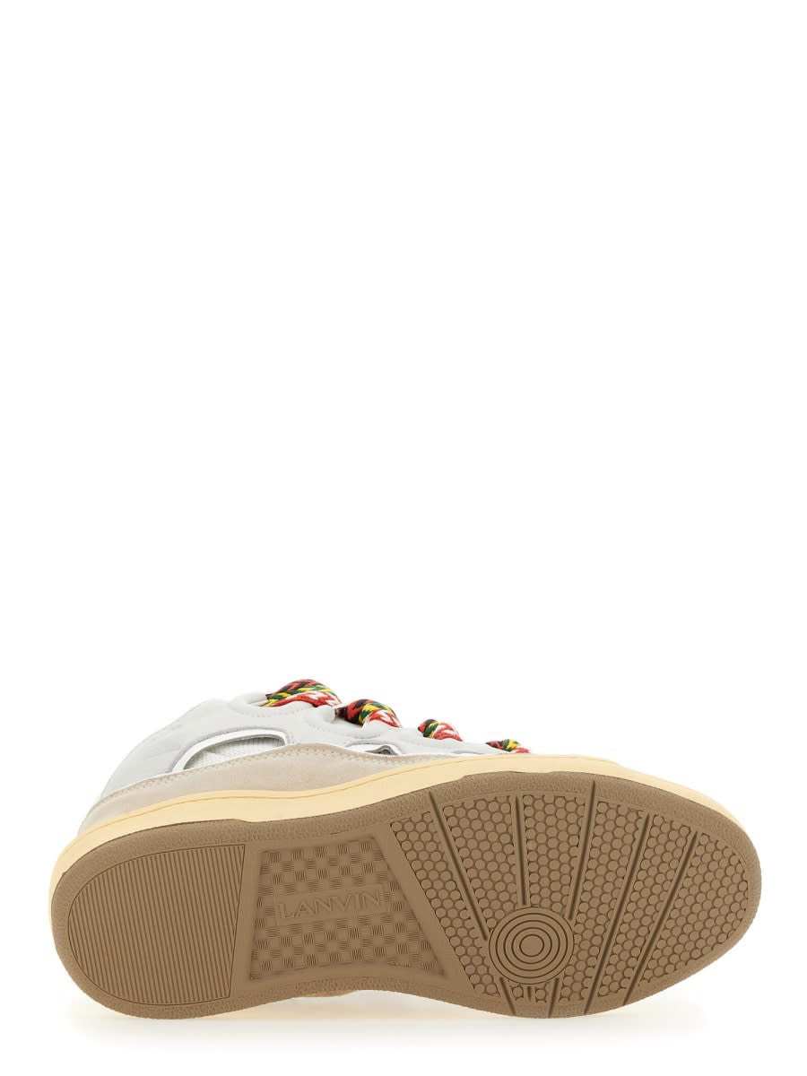 Shop Lanvin Sneaker Curb In White