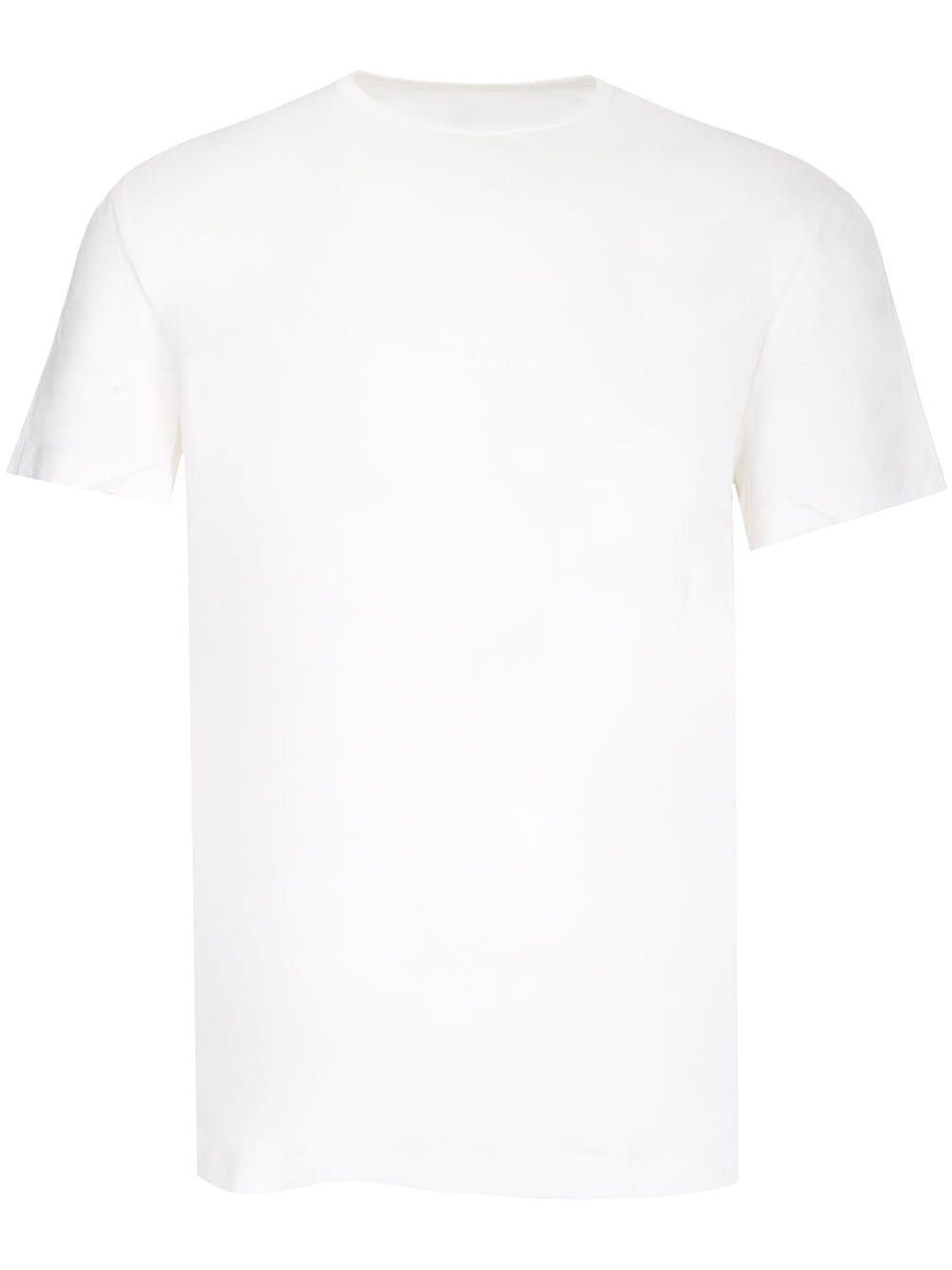 Shop Maison Margiela White Cotton T-shirt In Nd