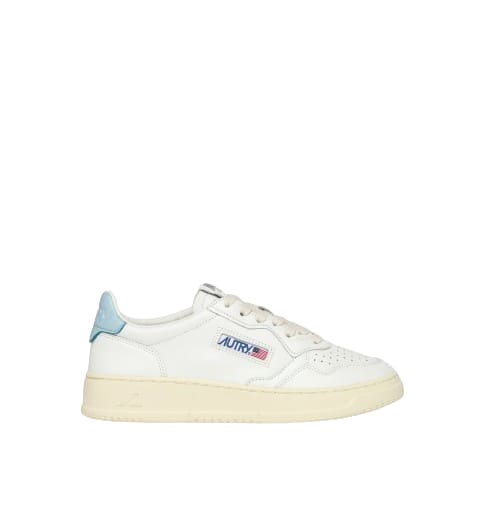 Autry Medalist Low Sneakers In Bianco
