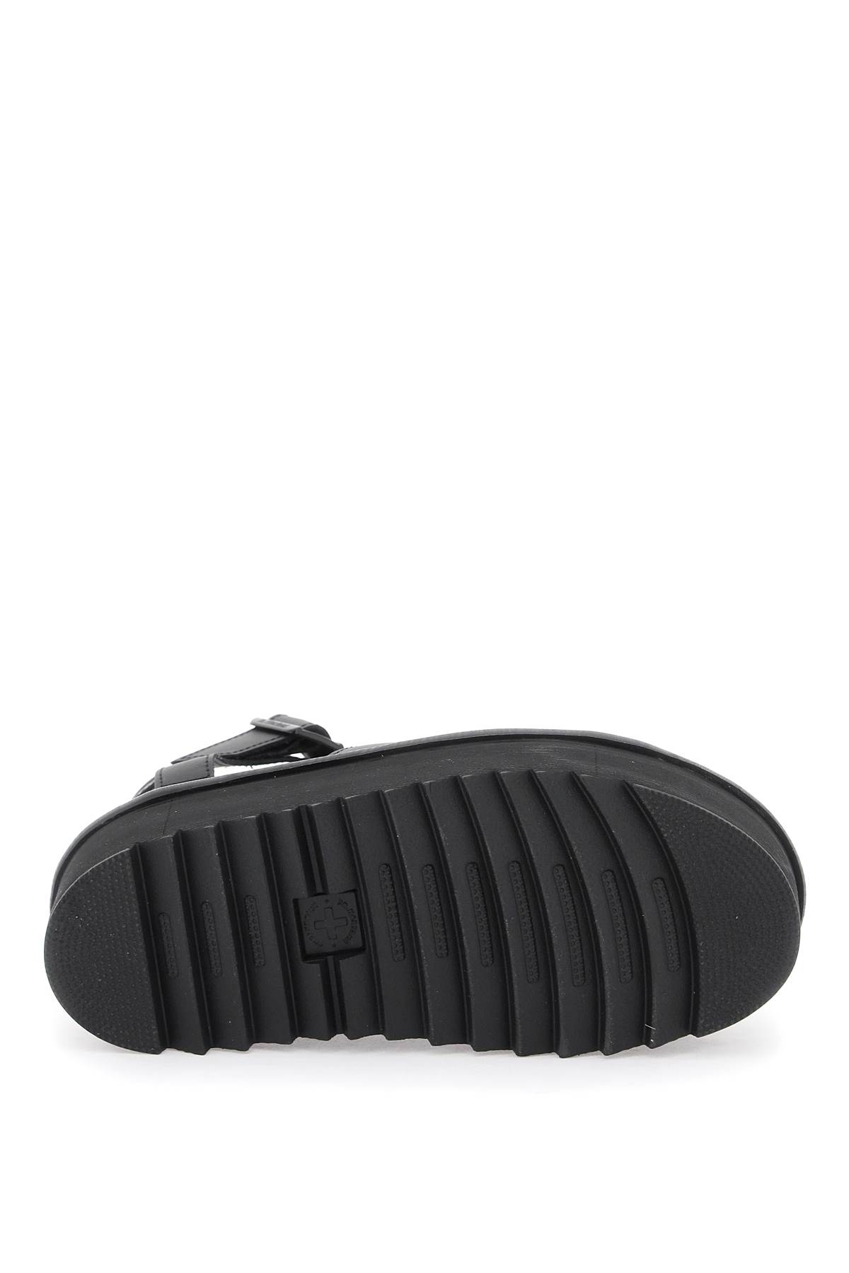 Dr. Martens' Blaire Quad Hydro Open Toe Sandals In Black