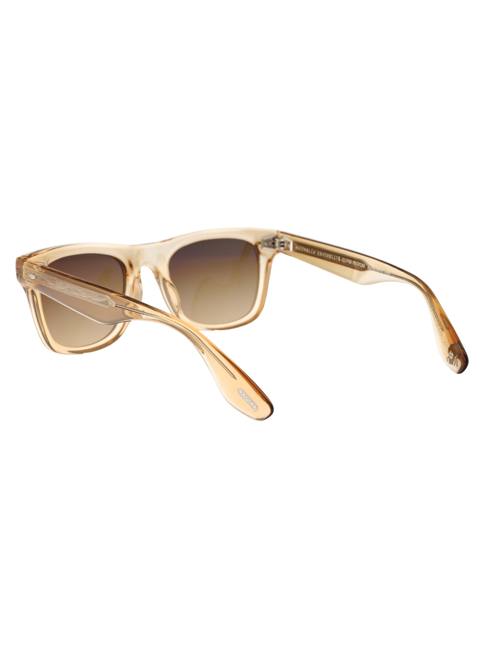 Shop Oliver Peoples Mister Brunello Sunglasses In 1765q4 Champagne