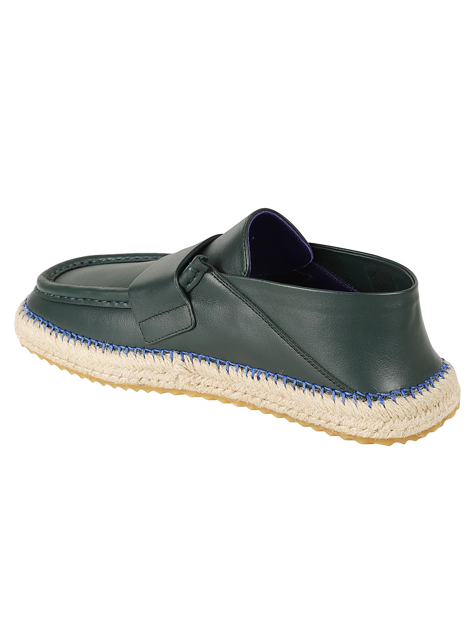 Shop Burberry Deck Low Espadrillas In Jungle