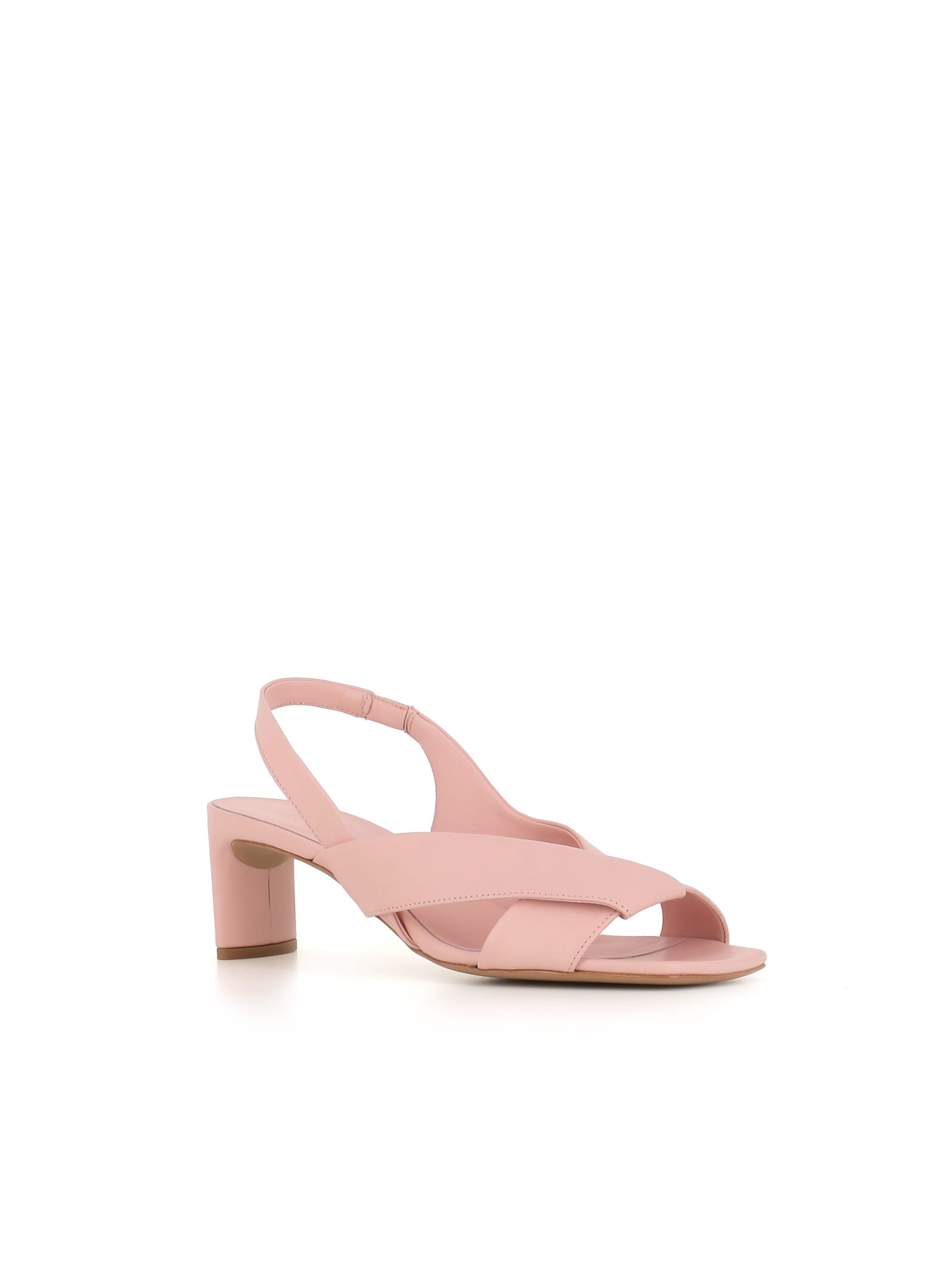 Shop Del Carlo Sandal 11709 In Nude