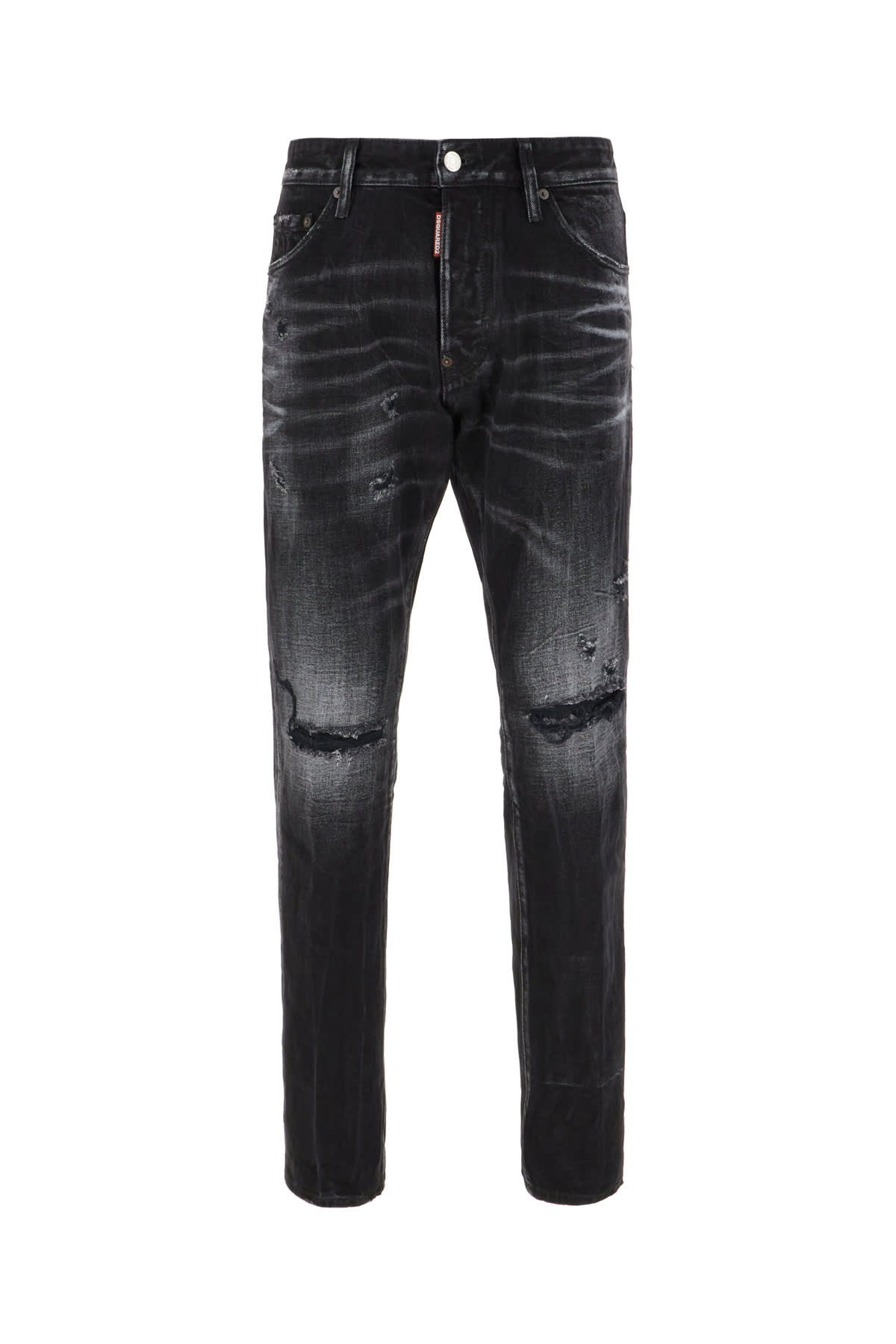 Dsquared2 Denim Jeans In Black