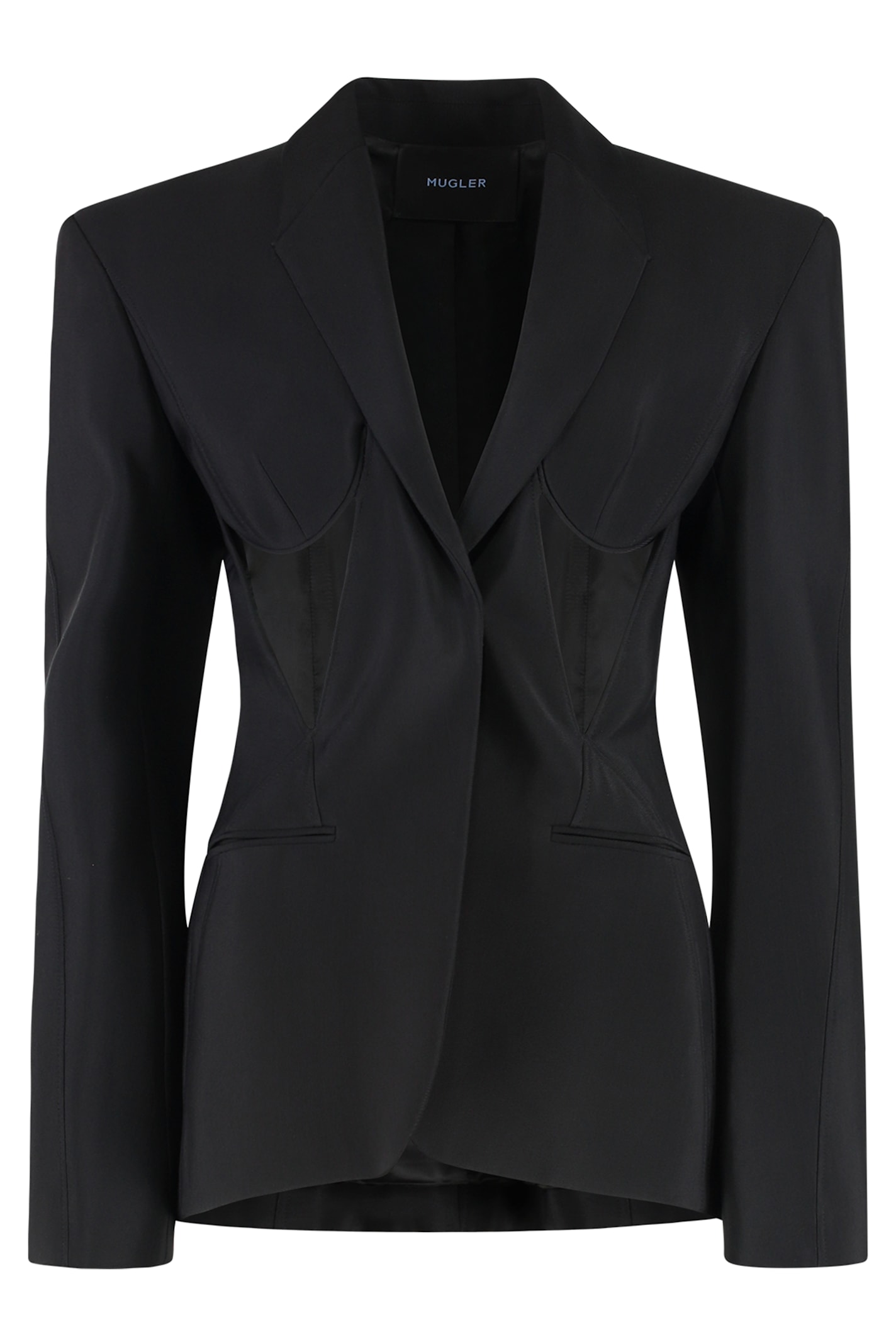 Mugler Single-breasted One Button Jacket