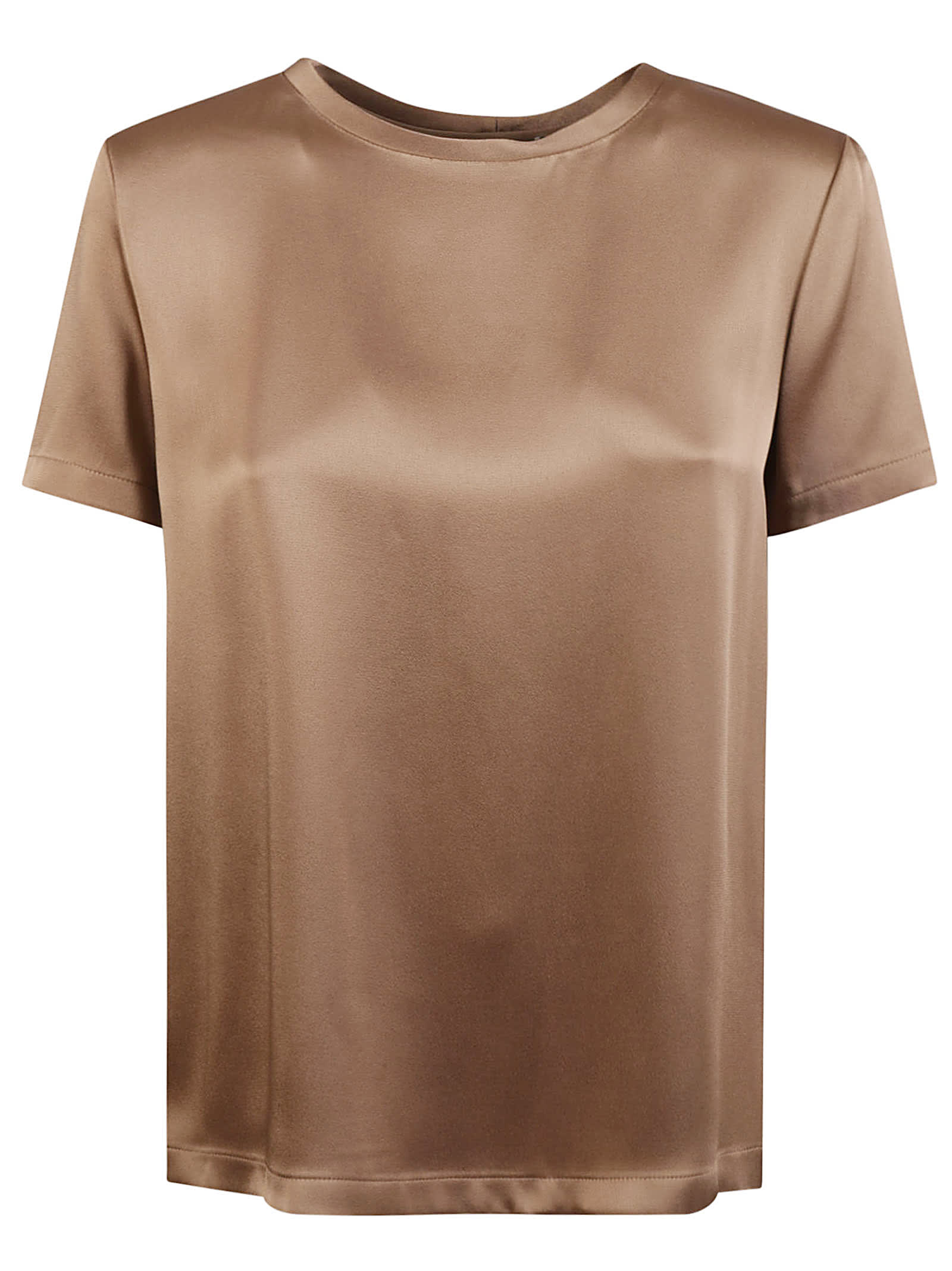 Shop 's Max Mara Rebecca Top In Camel