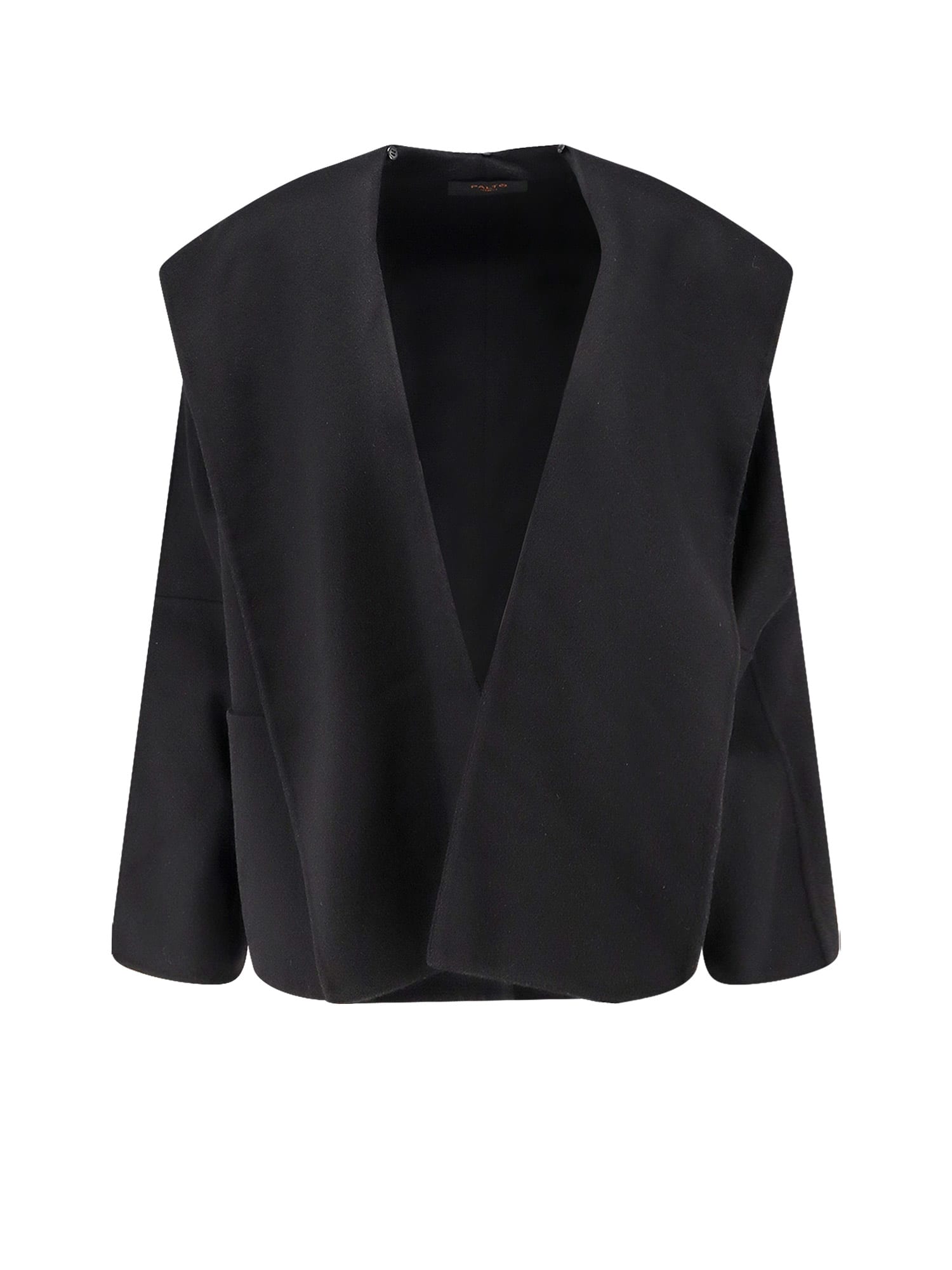 Paltò Filo Db Wool Coat In Black
