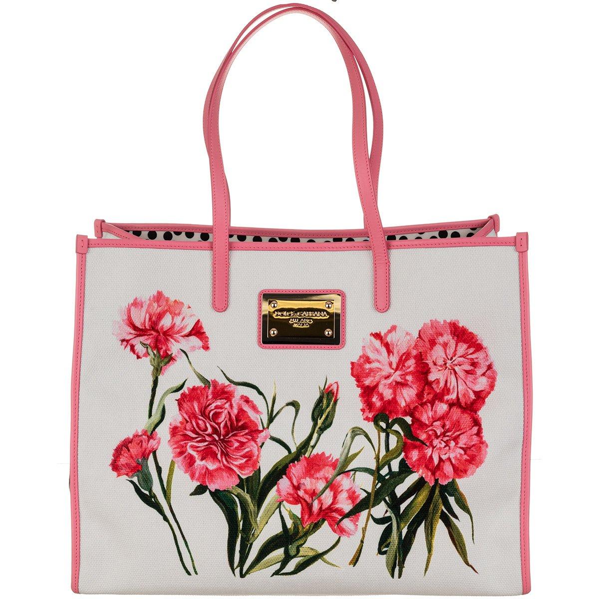 Dolce & Gabbana Floral Printed Top Handle Bag