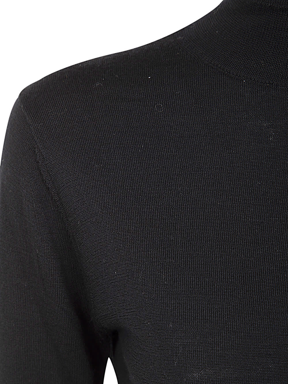 Shop Aspesi Turtle Neck Sweater In Black