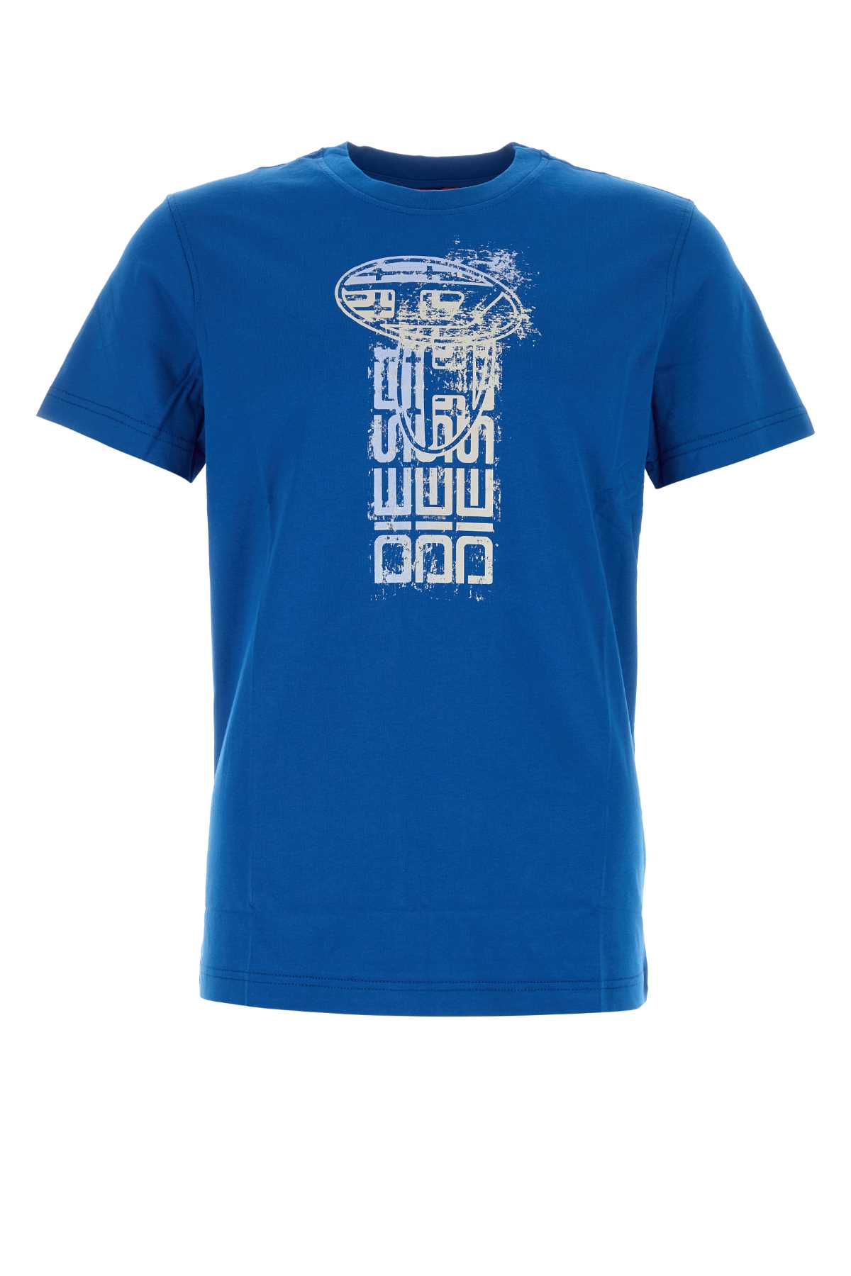 Blue Cotton T-diegor T-shirt