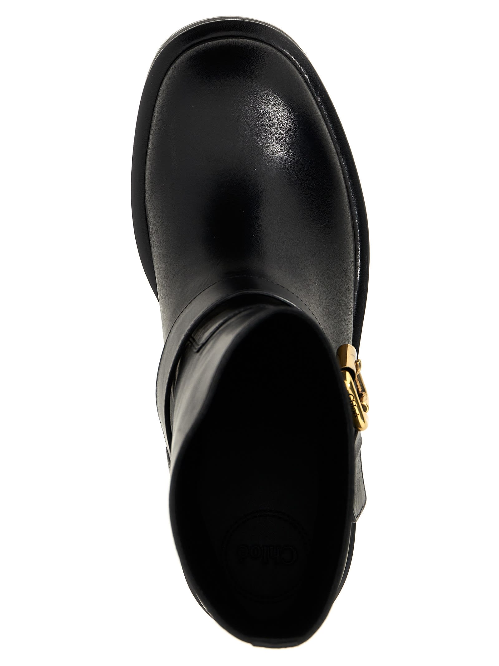 Shop Chloé Coddington Ankle Boots In Black