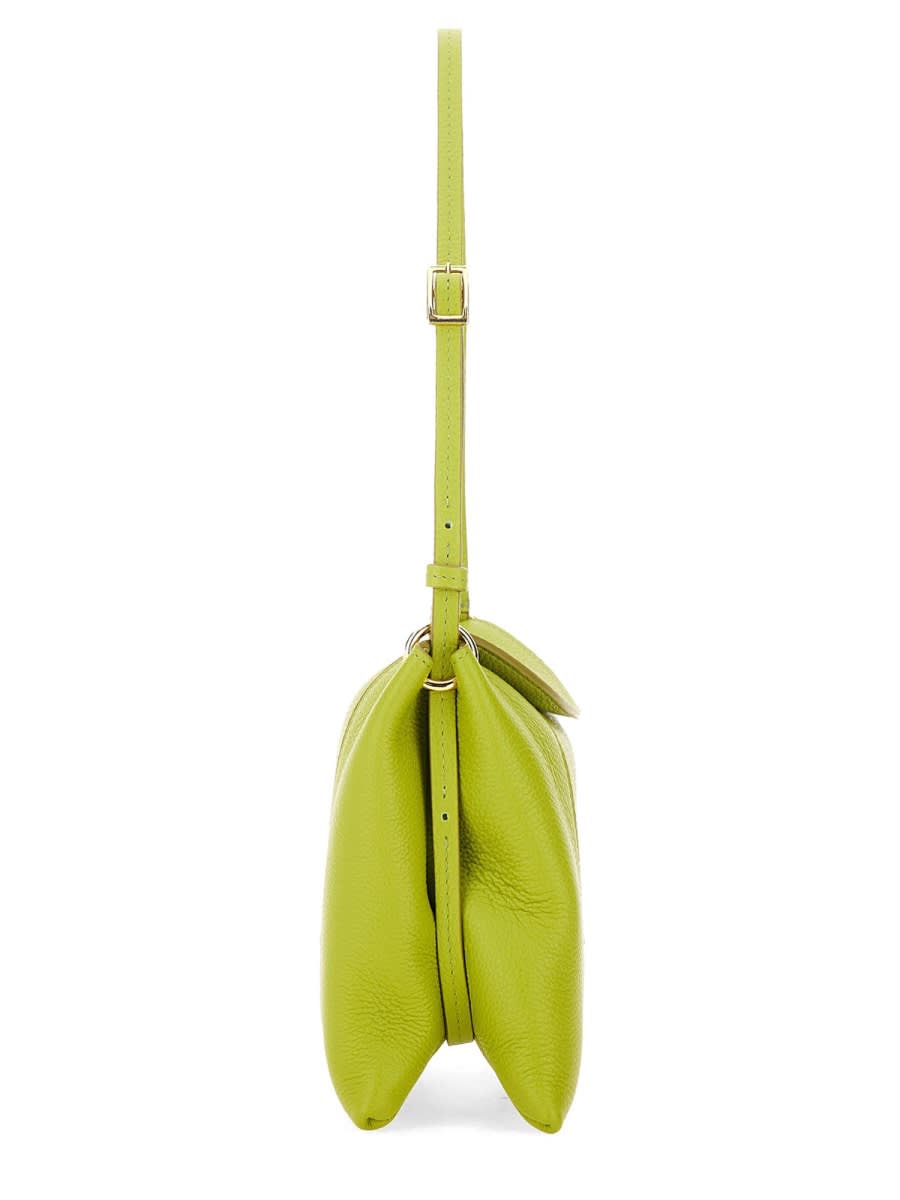 Wandler Top Handle Shoulder Bag In Green