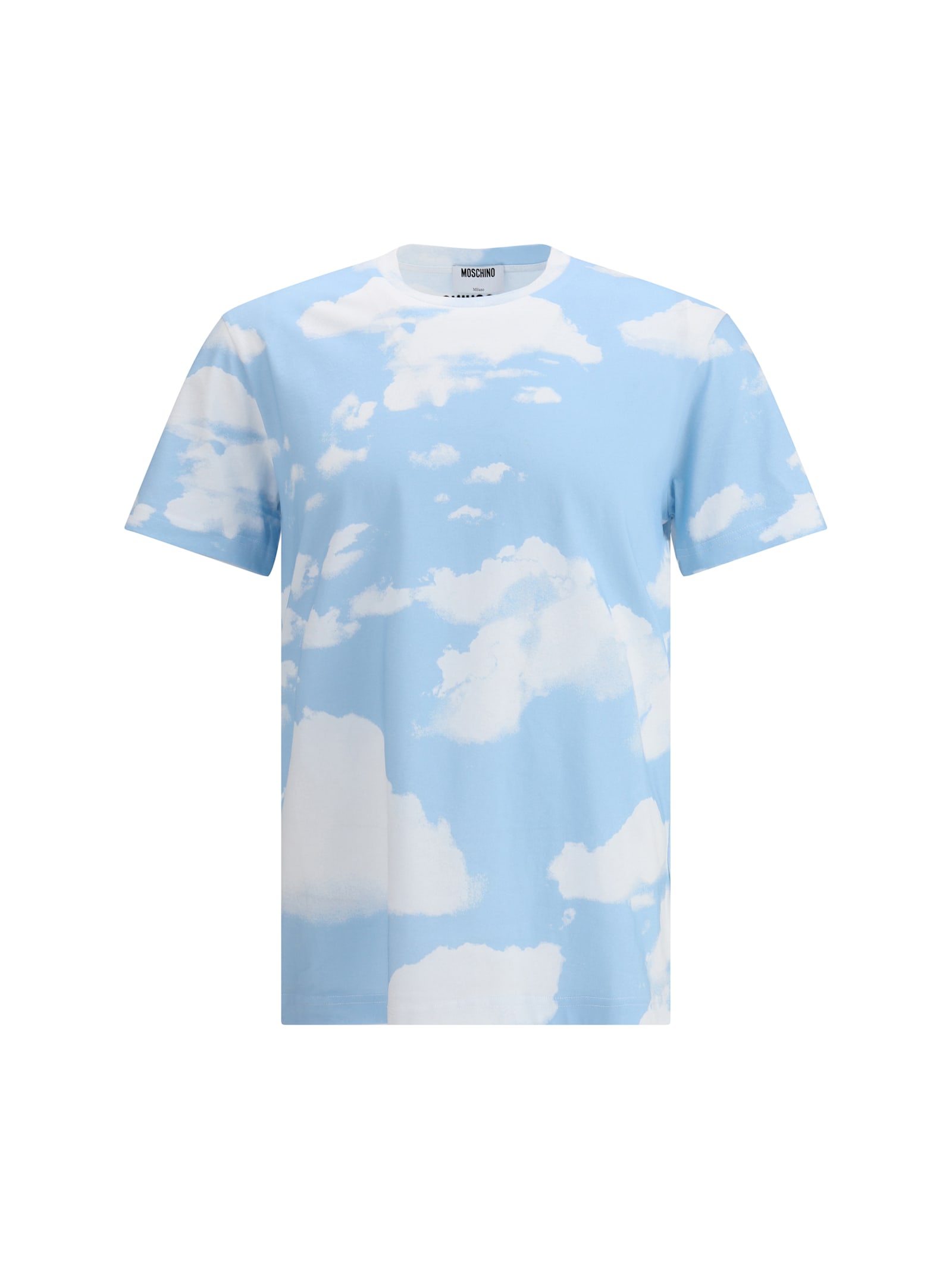 T-shirt With Cloud Print