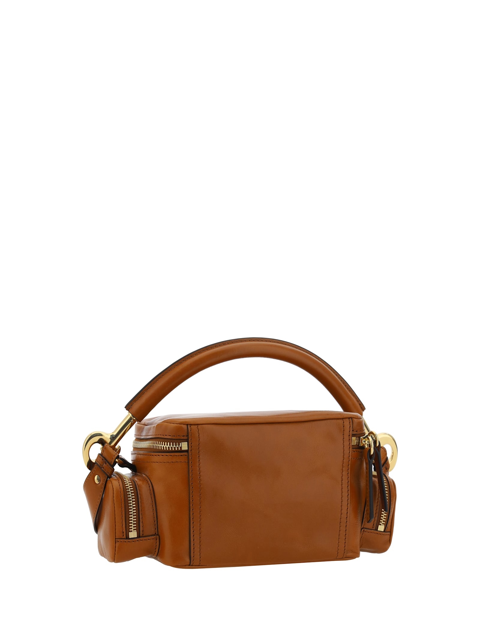 Shop Chloé Camera Handbag In Clay Brown