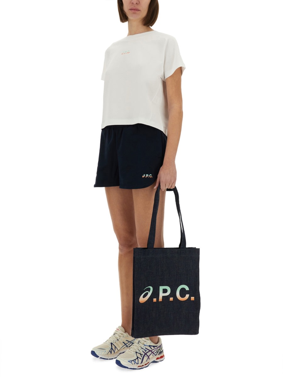 Asics Cloud T-shirt In White