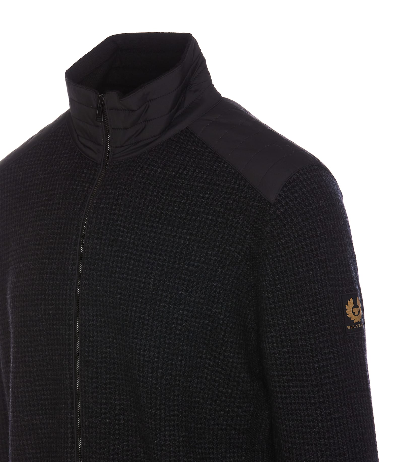 Shop Belstaff Kelby Cardigan In Black