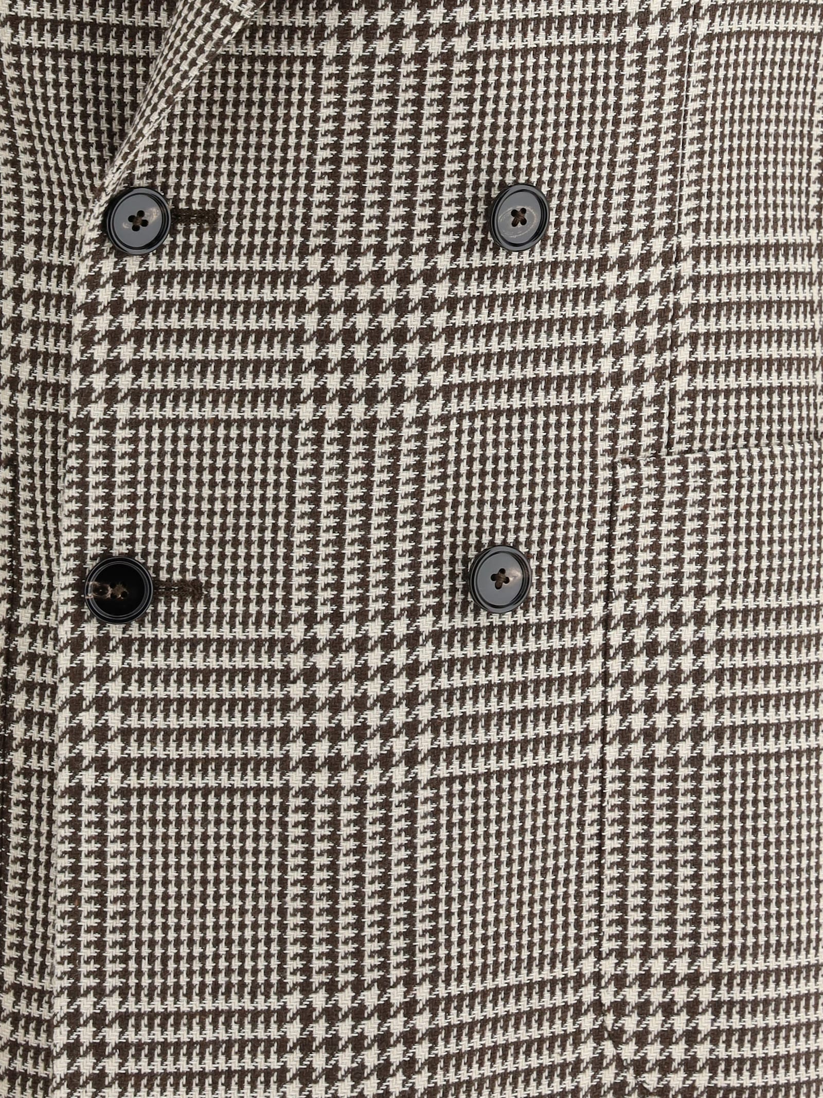TAGLIATORE MONTECARLO HOUNDSTOOTH JACKET