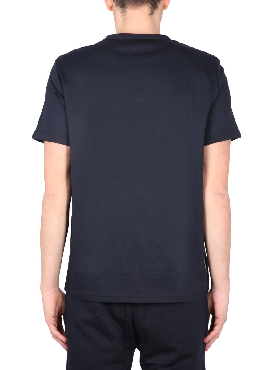 Fred Perry Classic Crew Neck Tee In Black