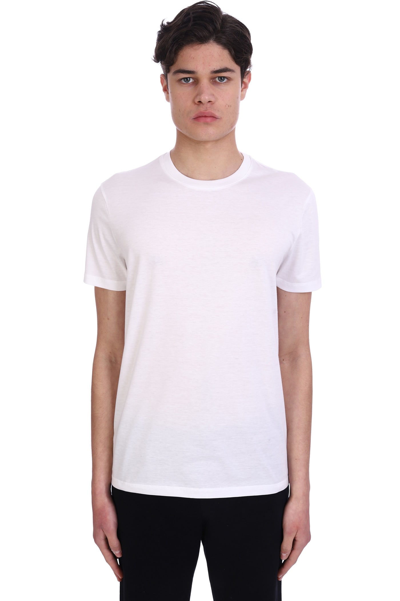 Ballantyne T-shirt In White Cotton